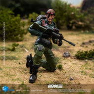 HIYA Exquisite Mini Series 1/18 Scale 4 Inch G.I.Joe Dusty Tiger Force Version Action Figure Maple and Mangoes