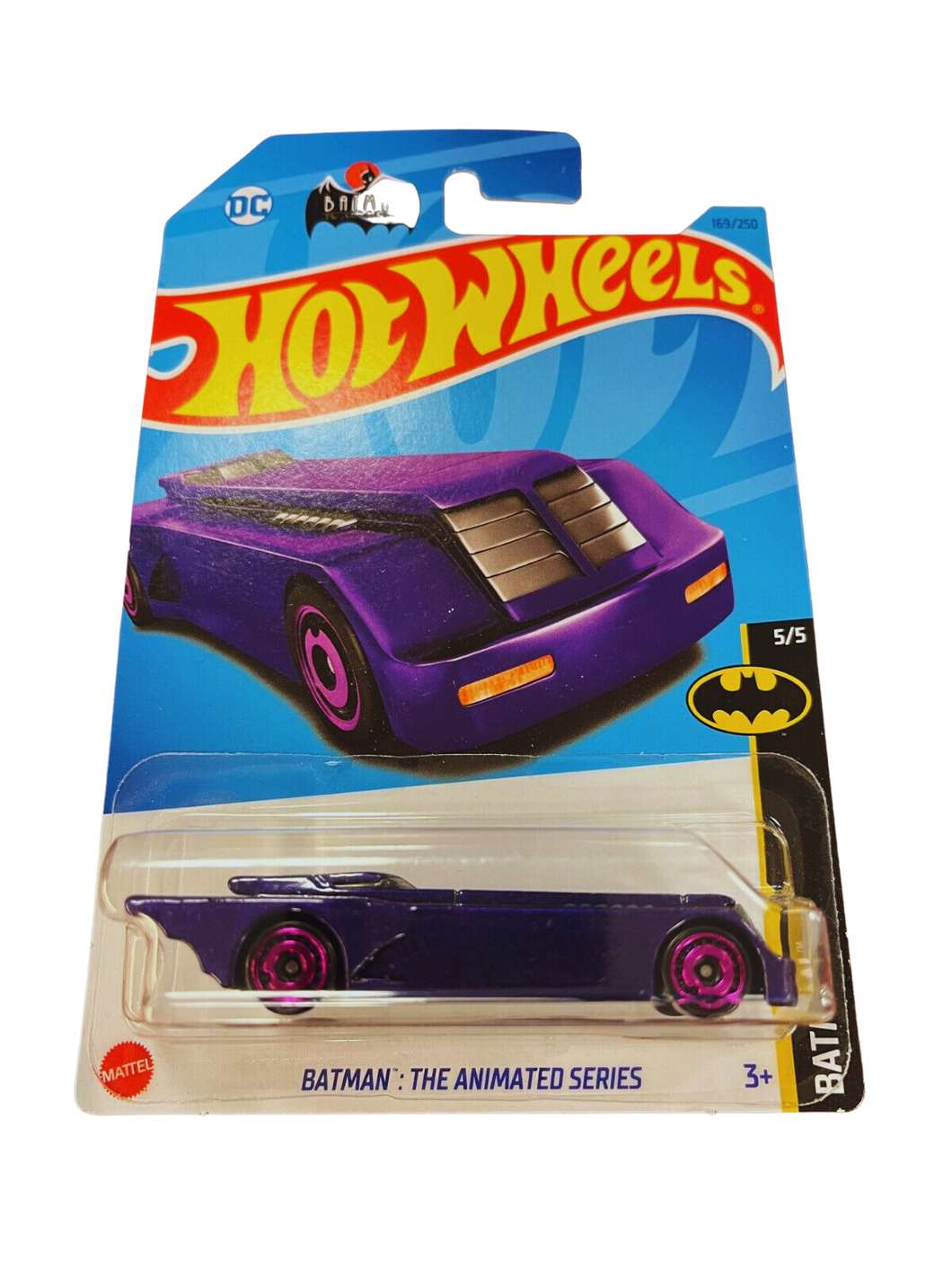 2023 Hot Wheels Purple Batman The Animated Series Batmobile #169