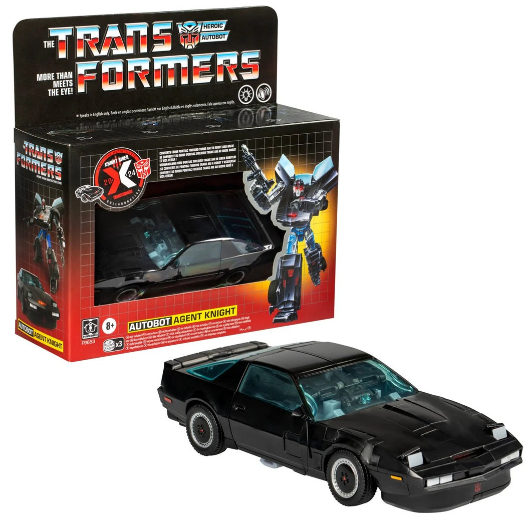 Transformers x Knight Rider Collaborative Autobot Agent Knight Maple and Mangoes