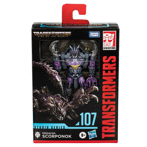 Transformers Studio Series Deluxe Class Rise of the Beasts Scorponok Maple and Mangoes