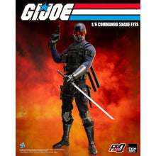 Load image into Gallery viewer, G.I. Joe Commando Snake Eyes FigZero 1:6 Scale Action Figure Maple and Mangoes
