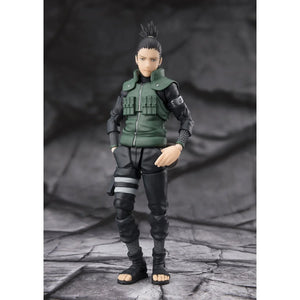 Naruto: Shippuden Shikamaru Nara Brilliant Strategist S.H.Figuarts Action Figure Maple and Mangoes