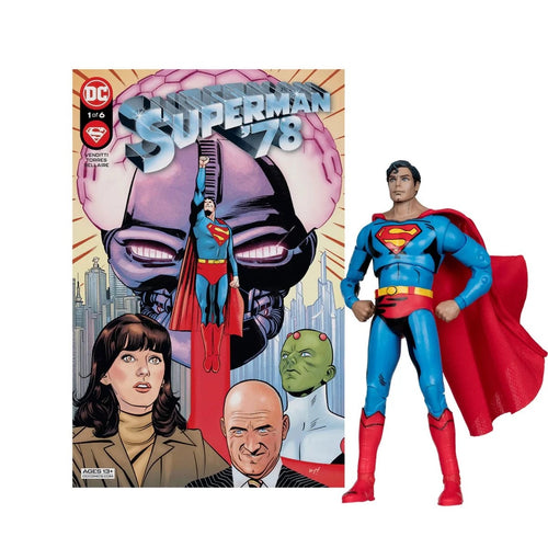 DC Page Punchers Wave 7 Superman '78 7-Inch Scale Action Figure with Comic Maple and Mangoes