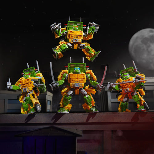 Transformers x Teenage Mutant Ninja Turtles Collaborative Party Wallop Maple and Mangoes