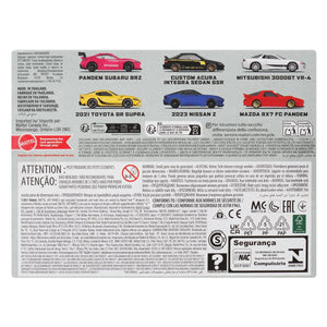 Hot Wheels Streets of Japan Car Culture 1:64 Scale 2024 Mix 1 Multi-Pack Maple and Mangoes