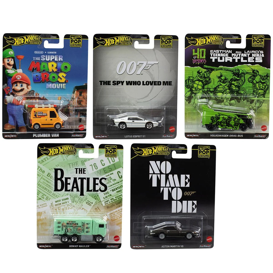 Hot Wheels Pop Culture 2024 Mix 4 Vehicle Case of 5 – Maple Hot Wheels Pop Culture 2024 Mix 4 Vehicle Case of 5 – Maple