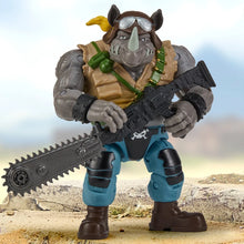 Load image into Gallery viewer, Teenage Mutant Ninja Turtles x G.I. Joe Rocksteady x Buzzer Action Figure Maple and Mangoes
