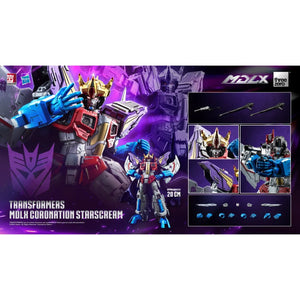 Transformers Coronation Starscream MDLX Action Figure Maple and Mangoes