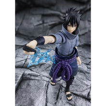 Load image into Gallery viewer, Naruto Sasuke Uchiha Solitary Shinobi S.H.Figuarts Action Figure Maple and Mangoes
