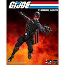 Load image into Gallery viewer, G.I. Joe Commando Snake Eyes FigZero 1:6 Scale Action Figure Maple and Mangoes
