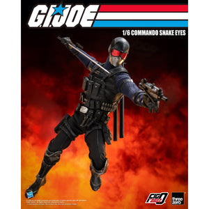 G.I. Joe Commando Snake Eyes FigZero 1:6 Scale Action Figure Maple and Mangoes