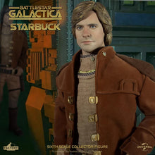 Load image into Gallery viewer, Battlestar Galactica Lieutenant Starbuck 1:6 Scale Action Figure Maple and Mangoes
