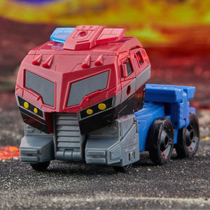 Transformers Generations Legacy United Voyager Animated Optimus Prime Maple and Mangoes