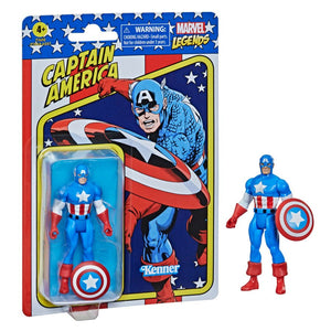 Marvel Legends Retro 375 Collection Captain America 3 3 4 Inch