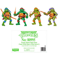 Load image into Gallery viewer, Teenage Mutant Ninja Turtles Classic 1990 Movie Star Turtles Action Figure 4-Pack Maple and Mangoes
