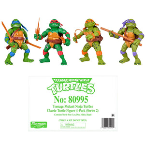 Teenage Mutant Ninja Turtles Classic 1990 Movie Star Turtles Action Figure 4-Pack Maple and Mangoes