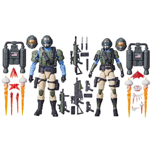 G.I. Joe Classified Series Steel Corps Troopers 6-Inch Action Figure 2-Pack Maple and Mangoes