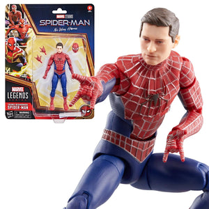 Spider-Man: No Way Home Marvel Legends Friendly Neighborhood Spider-Man 6-Inch Action Figure Maple and Mangoes
