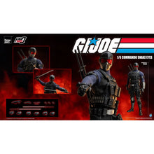 Load image into Gallery viewer, G.I. Joe Commando Snake Eyes FigZero 1:6 Scale Action Figure Maple and Mangoes
