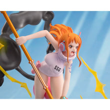 Load image into Gallery viewer, One Piece The Future Island Egghead Version Nami Lightning Blast Extra Battle FiguartsZERO Statue Maple and Mangoes
