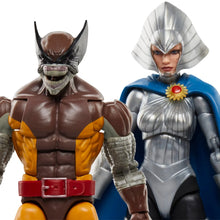 Load image into Gallery viewer, Wolverine 50th Anniversary Marvel Legends Wolverine and Lilandra Neramani 6-Inch Action Figure 2-Pack Maple and Mangoes
