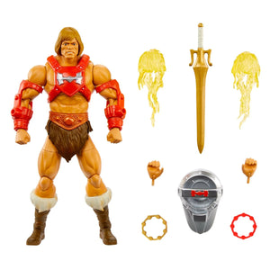 Masters of the Universe Masterverse New Eternia Thunder Punch He-Man Action Figure Maple and Mangoes