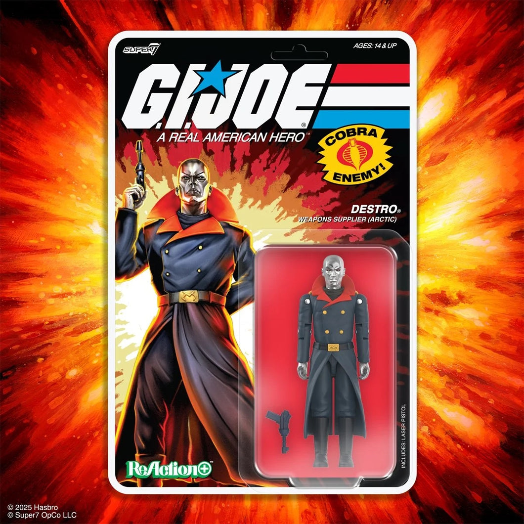 G.I. Joe Arctic Destro (Movie) 3 3/4-Inch ReAction+ Figure Maple and Mangoes