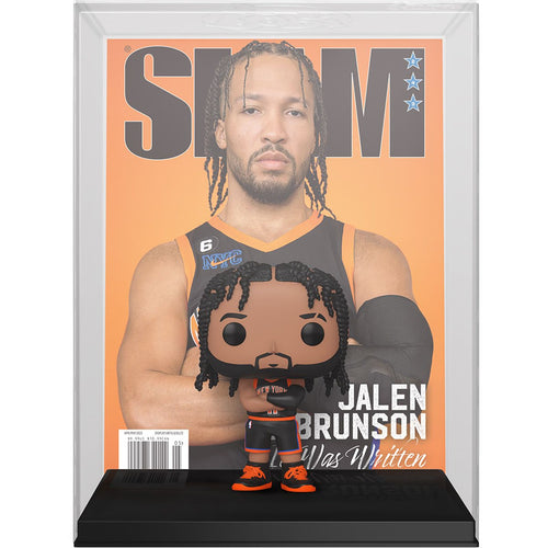 NBA Slam Jalen Brunson Funko Pop! Cover Figure #20 with Case Maple and Mangoes