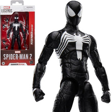 Load image into Gallery viewer, Spider-Man Marvel Legends Series Gamerverse Peter Parker Black Suit 6-Inch Action Figure Maple and Mangoes
