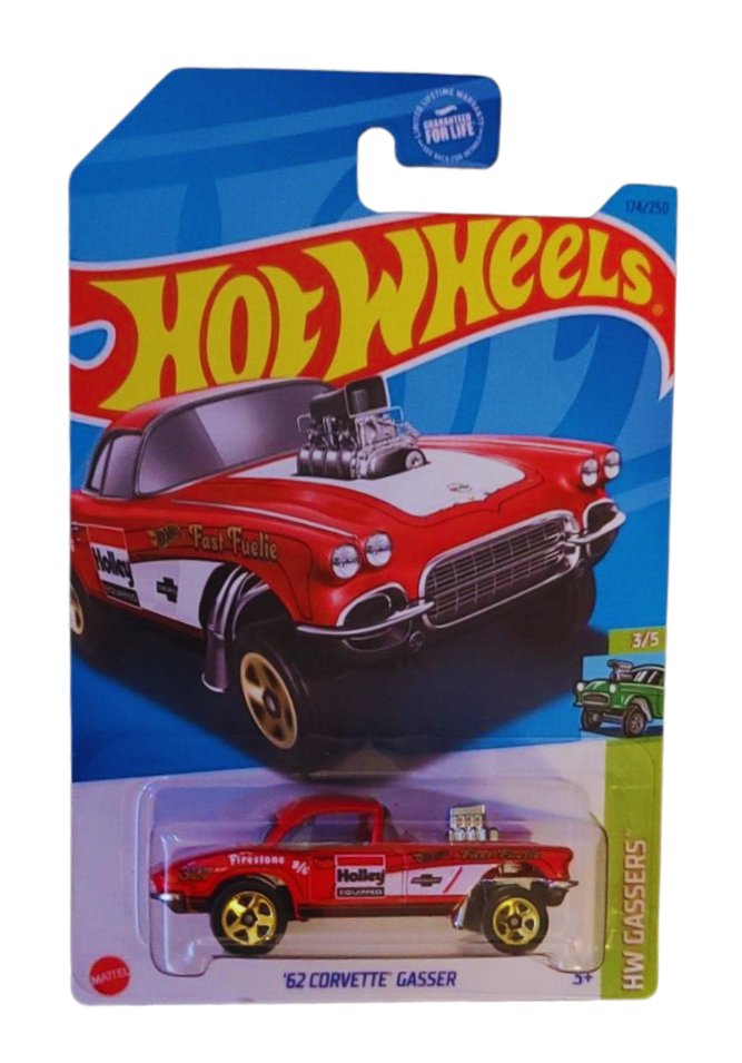 Hot Wheels 2023 HW Gassers #174 1962 62 Chevy Corvette Gasser  Maple and Mangoes