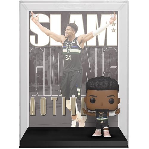 NBA SLAM Giannis Antetokounmpo Funko Pop! Cover Figure #15 with Case Maple and Mangoes