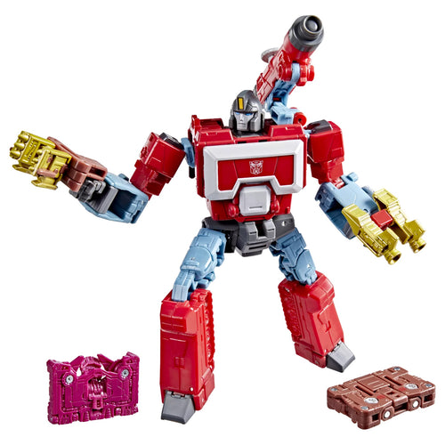 
Transformers Studio Series MTMTE Collection Deluxe Class Transformers: The Movie Autobot Perceptor Maple and Mangoes