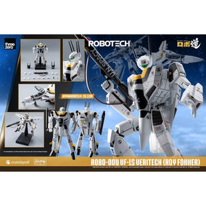 Robotech VF-1S Veritech Roy Fokker ROBO-DOU Action Figure Maple and Mangoes