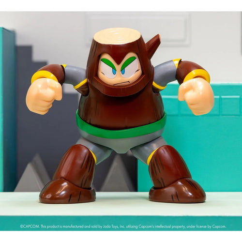 Mega Man Wood Man Deluxe 1:12 Scale Action Figure Maple and Mangoes
