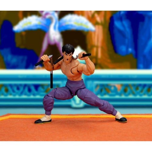  Fei Long Player 2 Street Fighter II 1/12 Action Figure Exclusive Maple and Mangoes