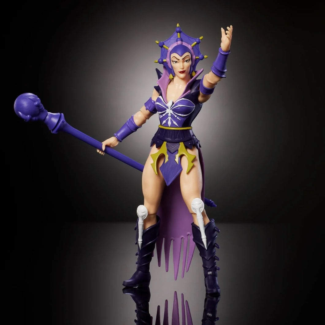 Masters of the Universe Origins Wave 28 Cartoon Collection 200X Evil-Lyn Action Figure Maple and Mangoes