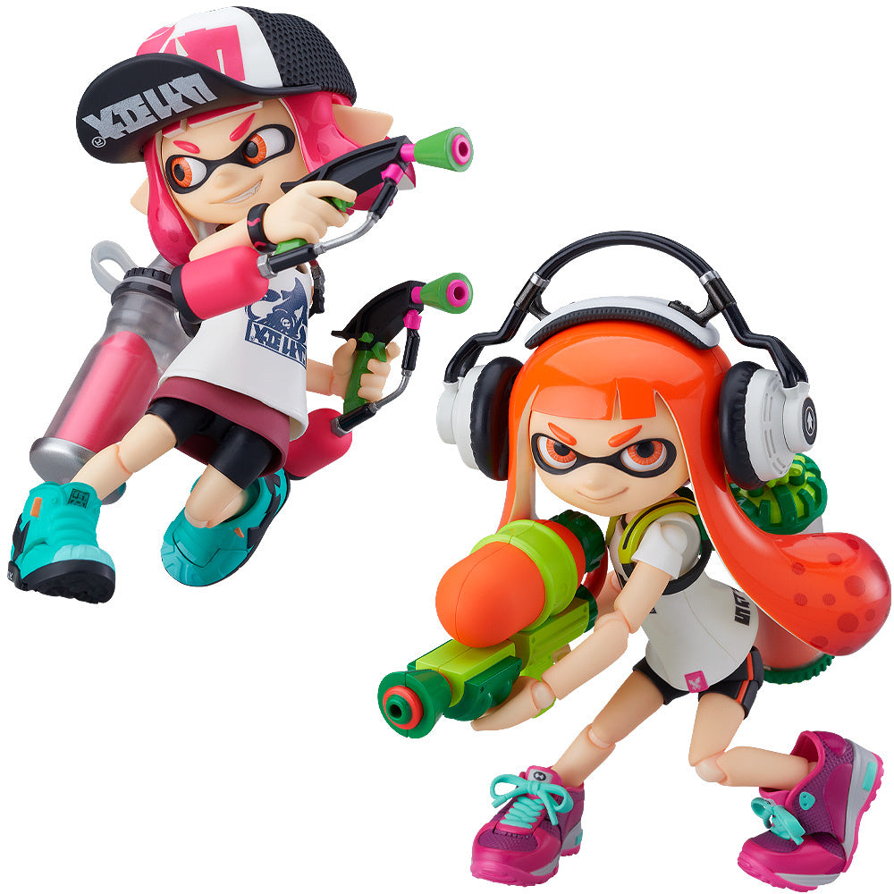 figma 400-DX Splatoon Girl 2体セット figma Splatoon Girl DX Edition (Splatoon / Splatoon2) (Reissue