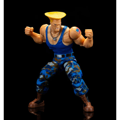Guile Player 2 Street Fighter II 1/12 Action Figure  Maple and Mangoes