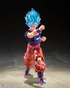 [JP Ver.] Bandai VJ30th x S.H.Figuarts 15th Action Figure - Super Saiyan God Super Saiyan Son Goku Kaio-ken V Jump Ver. "Dragon Ball"