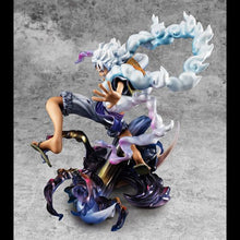 Load image into Gallery viewer, Megahouse Portrait of Pirates POP Tamashii Web Shop Exclusive PVC Figure - Monkey D. Luffy Gear 5 &quot;One Piece&quot; (Pre-order)*
