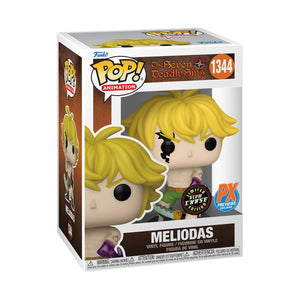 Seven Deadly Sins Meliodas Demon Mode Funko Pop! Vinyl Figure #1344 - Previews Exclusive CHASE Variant