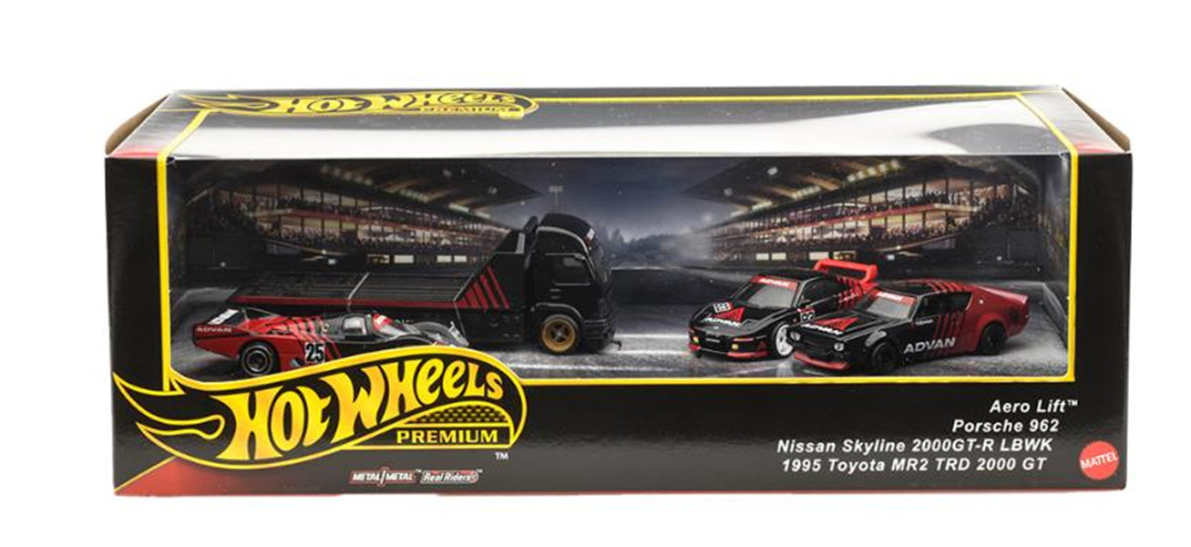 Hot Wheels Premium Collector Set Assortment - Advan Racing Team