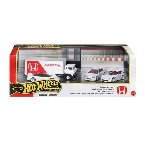 Hot Wheels Premium Collector's Set Assortment Honda Type R Heritage Maple and Mangoes