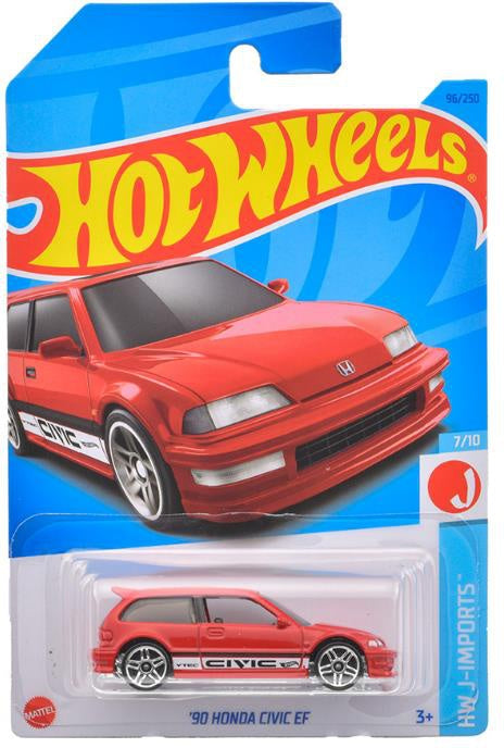 Hot Wheels Basic Car '90 Honda Civic EF (HNJ91) – Maple and Mangoes