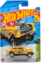 Load image into Gallery viewer, Hot Wheels Basic Car &#39;55 Chevy Bel Air Gasser (HNJ95) Maple and Mangoes
