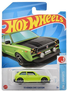 Hot Wheels Basic Car Honda Civic Custom (HNJ97) Maple and Mangoes