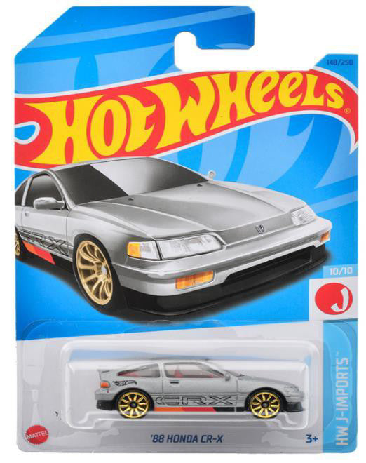 Hot Wheels Basic Car '88 Honda CR-X (HNK13) Maple and Mangoes