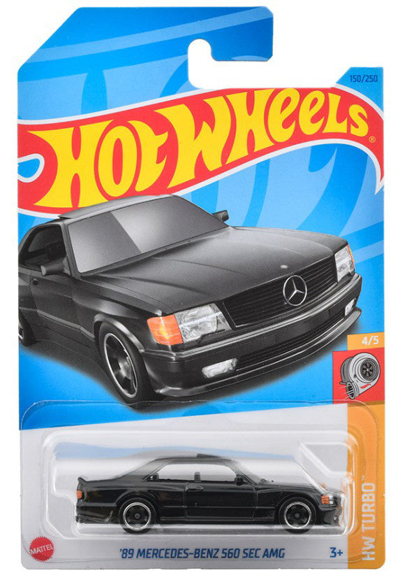 Hot Wheels Basic Car '89 Mercedes-Benz 560 SEC AMG (HNK15) – Maple