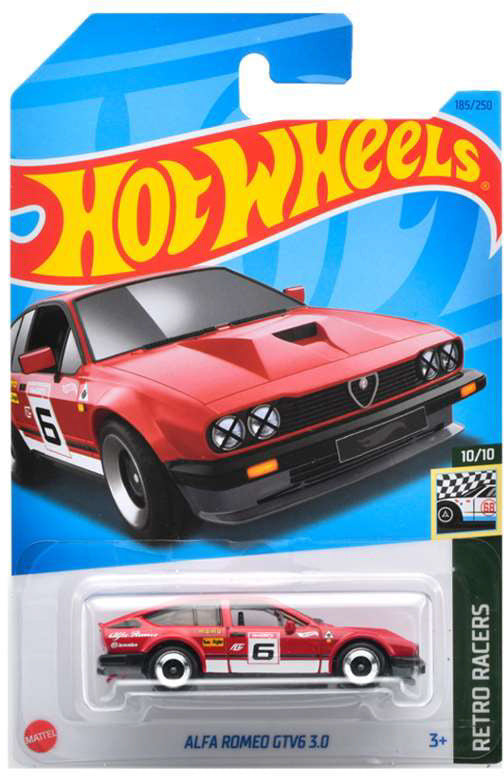 Hot Wheels Basic Car Alfa Romeo GTV6 3.0 (HNK17) Maple and Mangoes