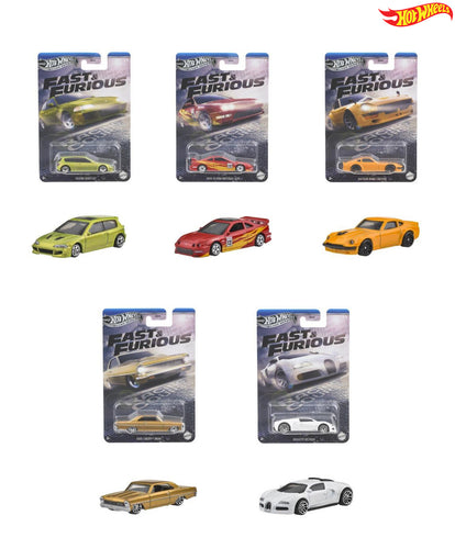 Hot Wheels Fast & Furious Theme Assortment - Racing Course Set of 5 Maple and Mangoes